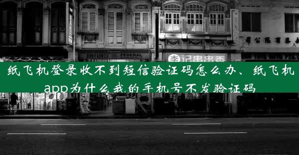 纸飞机登录收不到短信验证码怎么办、纸飞机app为什么我的手机号不发验证码