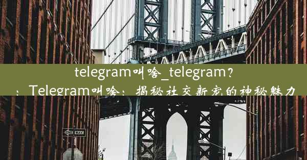 telegram叫啥_telegram？：Telegram叫啥：揭秘社交新宠的神秘魅力