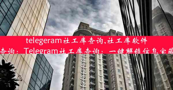 telegeram社工库查询,社工库软件查询：Telegram社工库查询：一键解锁信息宝藏