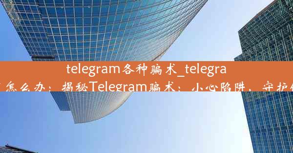 telegram各种骗术_telegram被骗了怎么办：揭秘Telegram骗术：小心陷阱，守护你的钱包