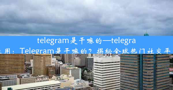 telegram是干嘛的—telegram 什么用：Telegram是干嘛的？揭秘全球热门社交平台用途