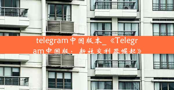 telegram中国版本_《Telegram中国版：新社交利器崛起》