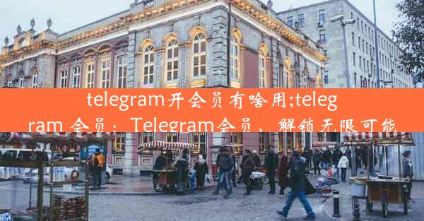 telegram开会员有啥用;telegram 会员：Telegram会员，解锁无限可能