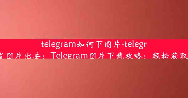 telegram如何下图片-telegram怎么发图片出去：Telegram图片下载攻略：轻松获取美图秘籍