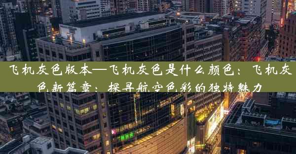 飞机灰色版本—飞机灰色是什么颜色：飞机灰色新篇章：探寻航空色彩的独特魅力